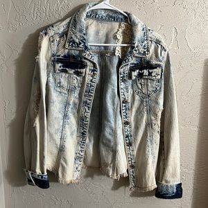 Denim destroyed Jean jacket